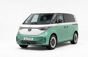 Volkswagen ID. Buzz | Visione Frontale | Colore Verde Pastello