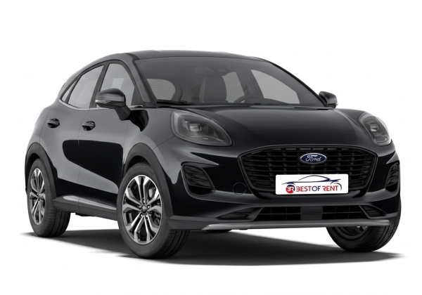 Ford Puma | Visione Frontale | Colore Nero Metallizzato