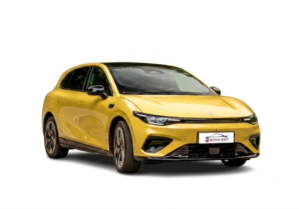 Leapmotor B05 | Visione Frontale | Colore Giallo Metallizzato