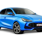 MG3 1.5 Hybrid+ Luxury | Visione Laterale | Colore Azzurro