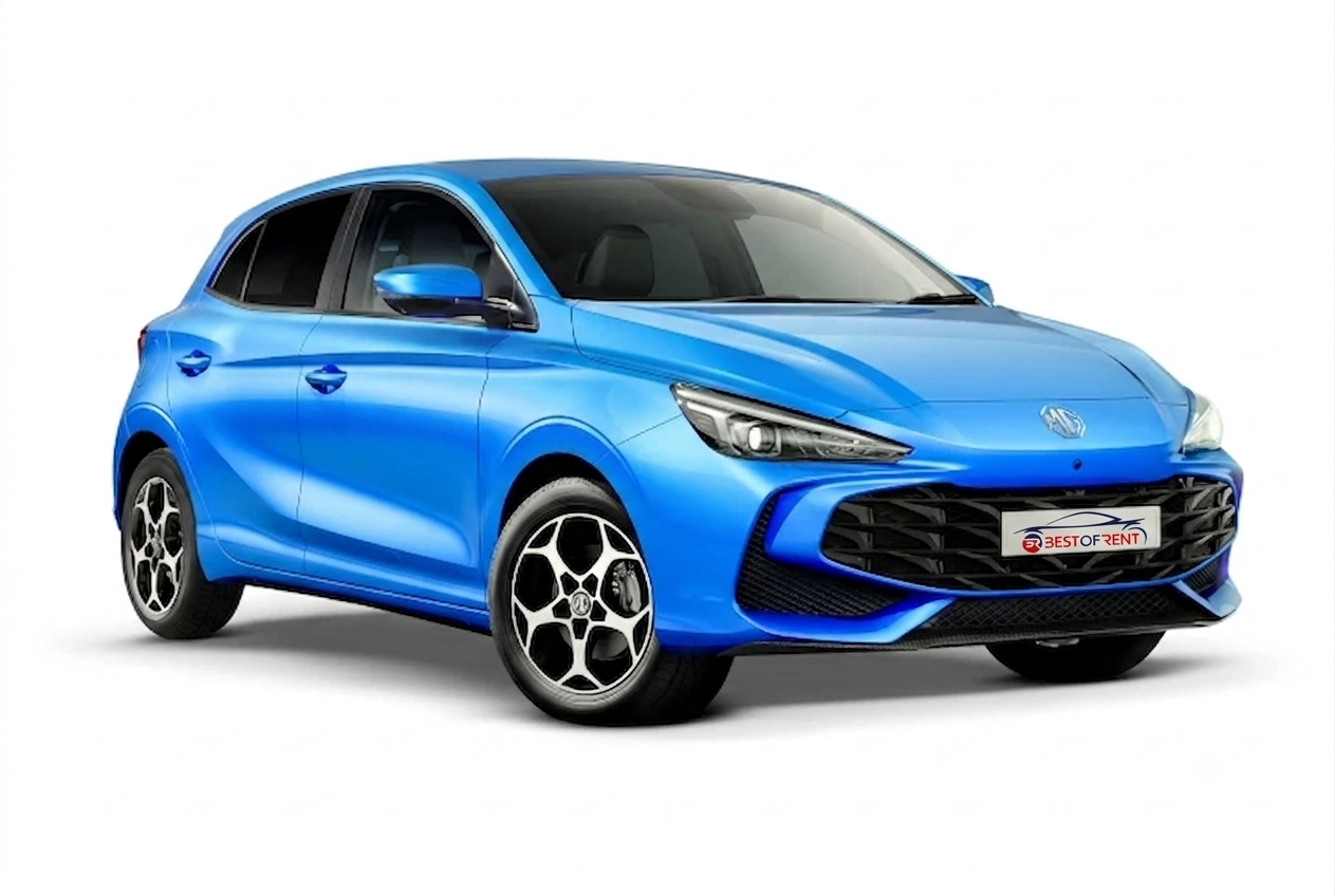 MG3 1.5 Hybrid+ Luxury MG3 1.5 Hybrid+ Luxury | Visione Laterale | Colore Azzurro