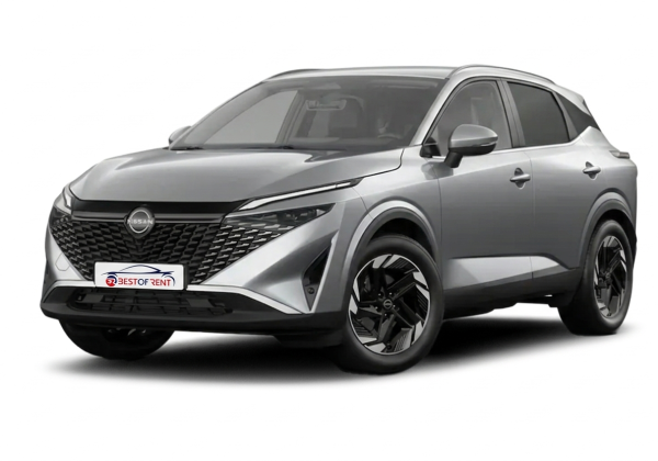 Nissan Qashqai | Visione Frontale | Colore Grigio Metallizzato
