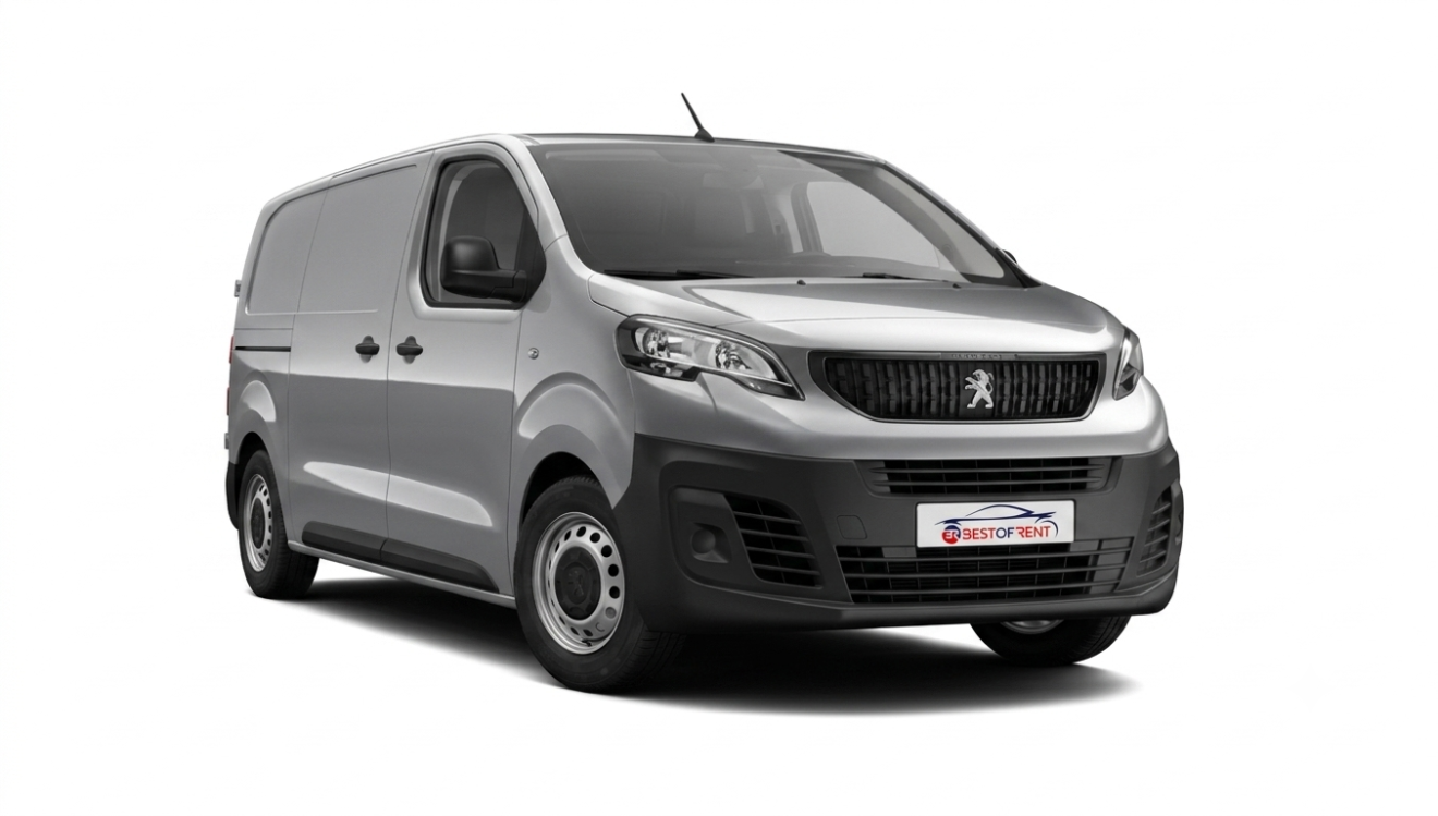 Peugeot Expert 49 kwh | Colore Grigio metallizzato | Visione Frontale