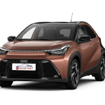 Toyota Aygo X Hybrid | Visione Frontale | Colore Bronzo Metallizzato