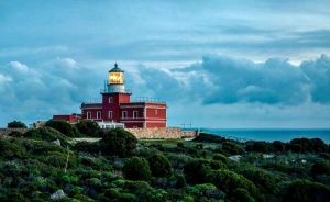 Vista del Faro di Capo Spartivento
