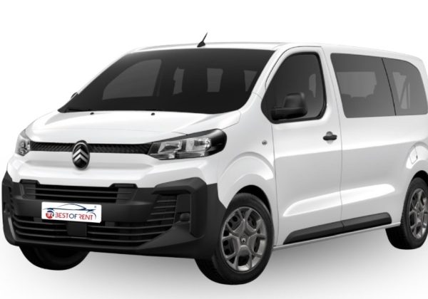 Citroën Jumpy | Visione Frontale | Colore Bianco Metallizzato