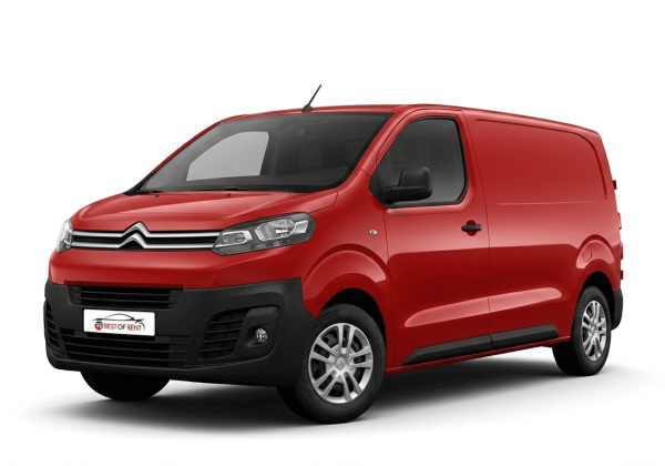 Citroën Jumpy | Visione Frontale | Colore Rosso Metallizzato
