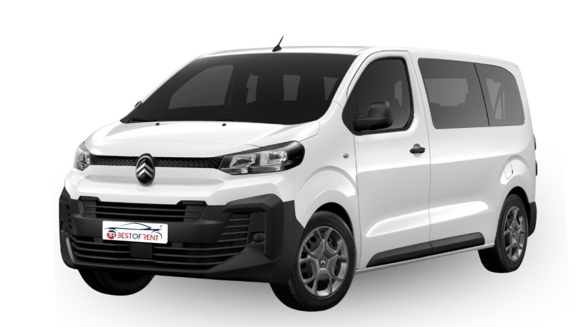 Citroën Jumpy | Visione Frontale | Colore Bianco Metallizzato
