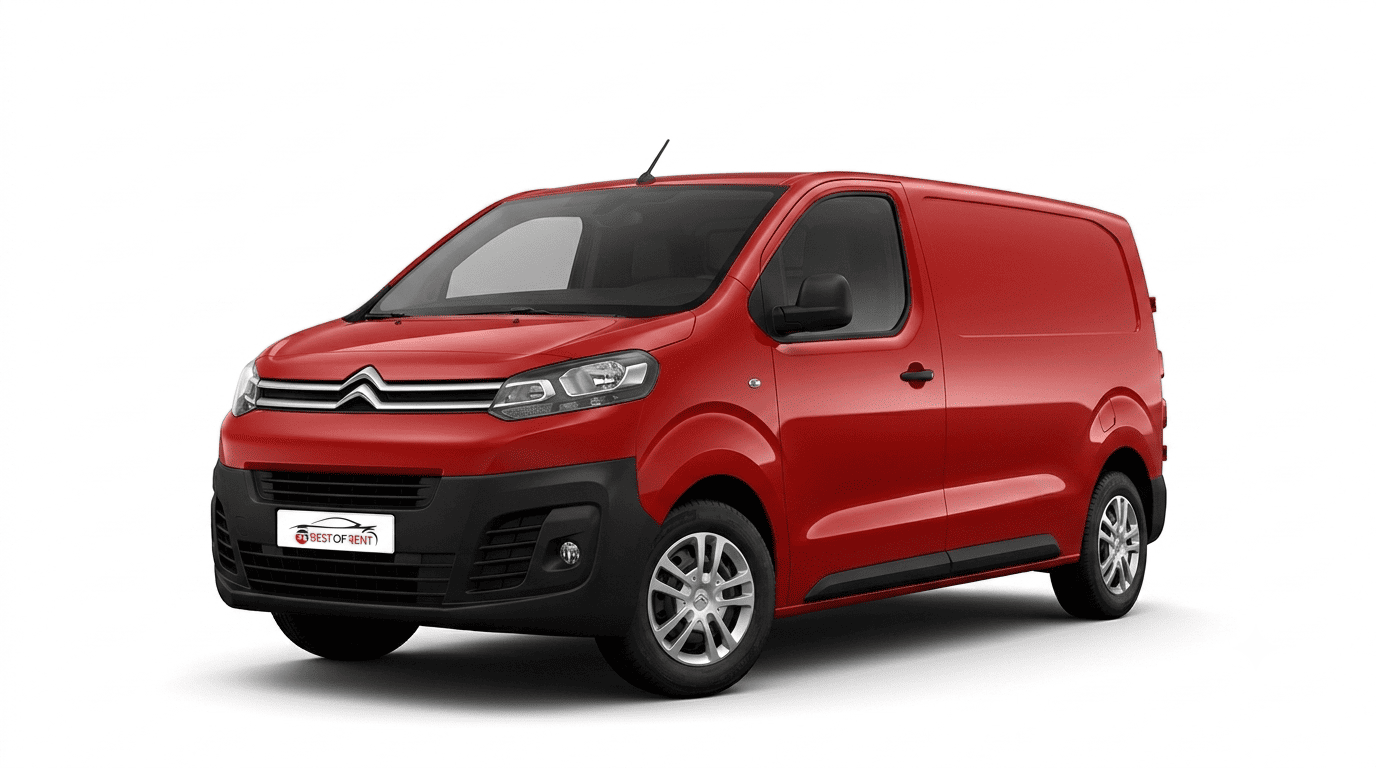 Citroën Jumpy Citroën Jumpy | Visione Frontale | Colore Rosso Metallizzato