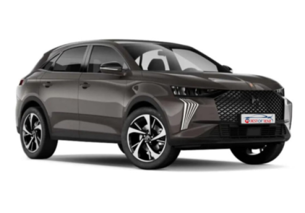 DS 7 | Visione Laterale | Colore Grigio Titano
