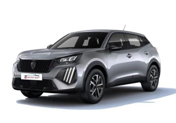 Peugeot 2008 Turbo | Visione Frontale | Grigio Metallizzato