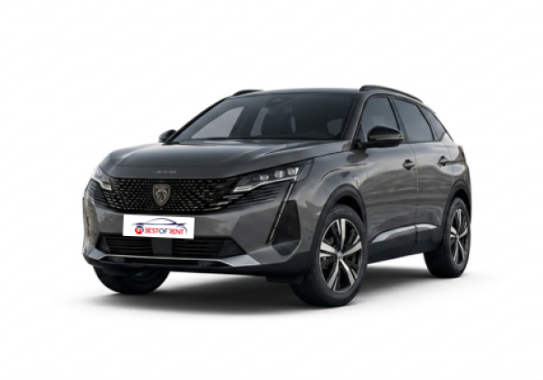 Peugeot 3008 Plug-In | Visione Frontale | Colore Grigio Metallizzato