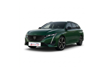 Peugeot 308 SW Peugeot 308 SW | Visione Laterale | Colore verde metallizzato