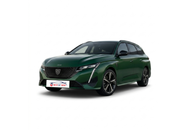 Peugeot 308 SW | Visione Laterale | Colore verde metallizzato