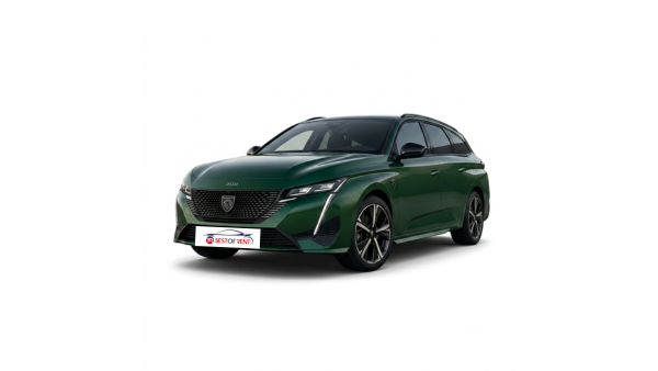 Peugeot 308 SW Peugeot 308 SW | Visione Laterale | Colore verde metallizzato