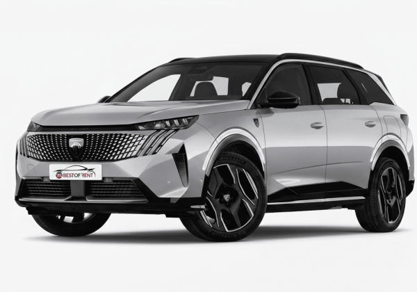 Peugeot 5008 Hybrid | Visione Frontale | Colore Grigio Metallizzato