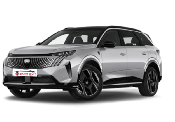 Peugeot 5008 Plug-In | Visione Laterale | Colore Grigio Metallizzato