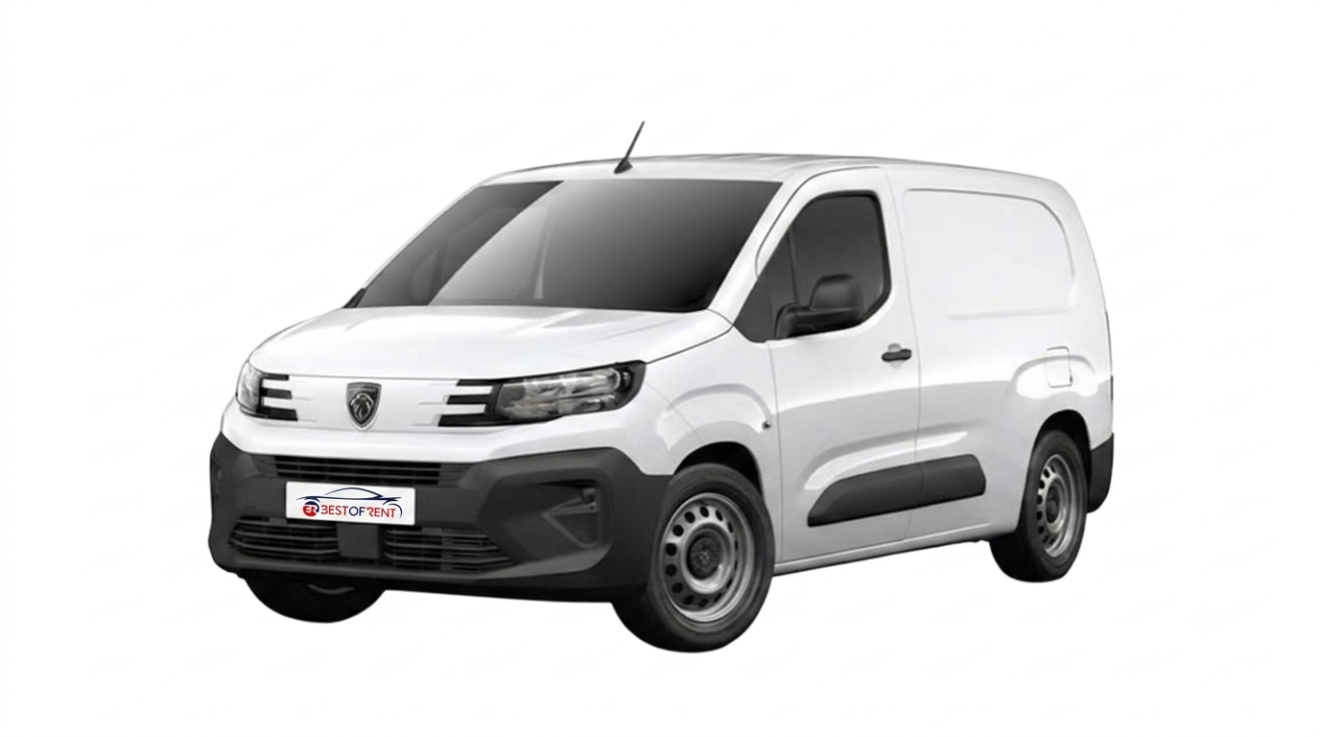 Peugeot Partner | Visione Frontale | Bianco