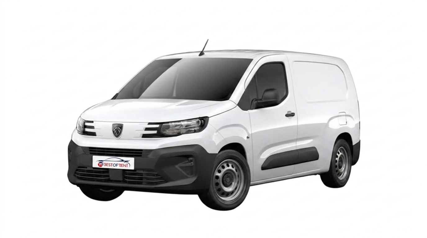 Peugeot Partner Peugeot Partner | Visione Frontale | Bianco