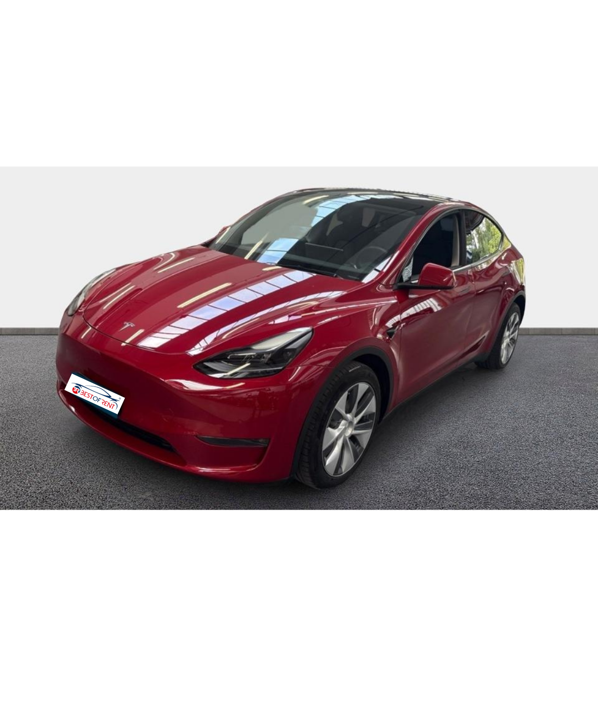 Tesla MOdel Y colore rosso